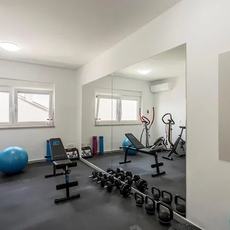 Somnium Near Trogir, Pool&gym Villa *