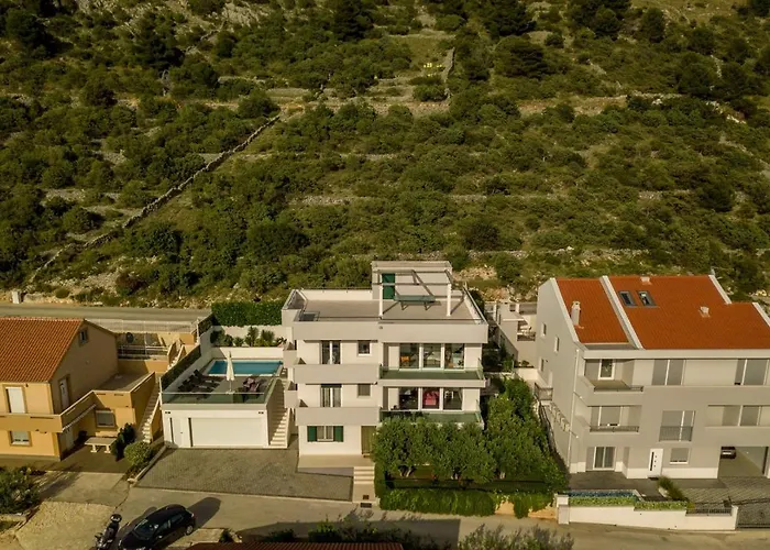 Somnium Near Trogir, Pool And Gym Villa Rogoznica (Sibenik-Knin)